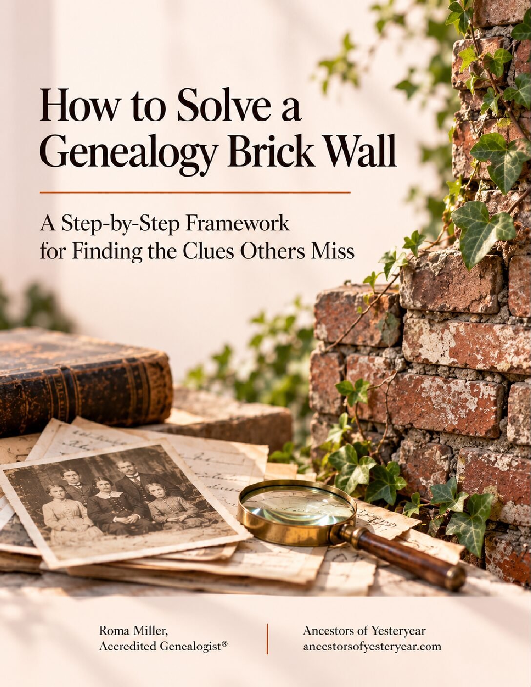 How To Solve A Genealogy Brick Wall